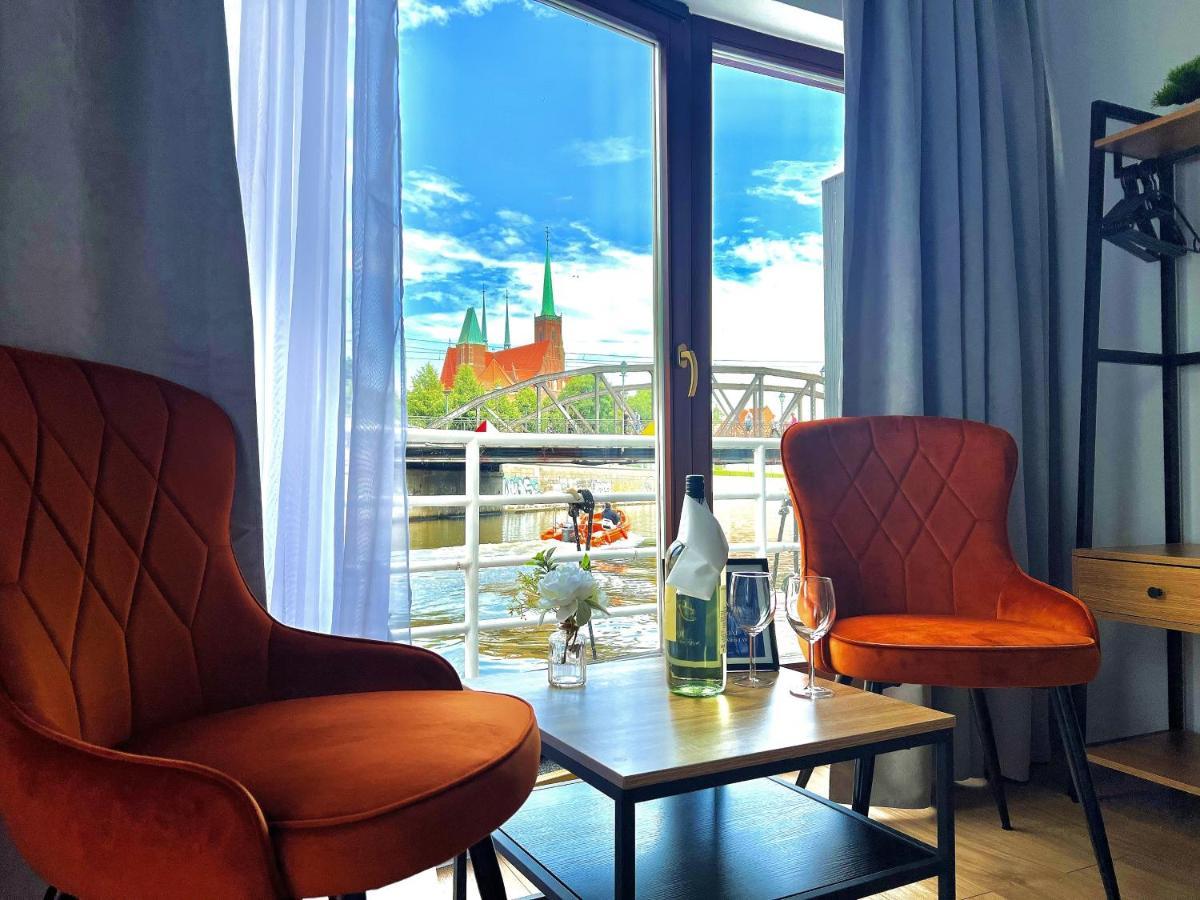 Great Polonia River Boat Apartments Wrocław Exterior foto
