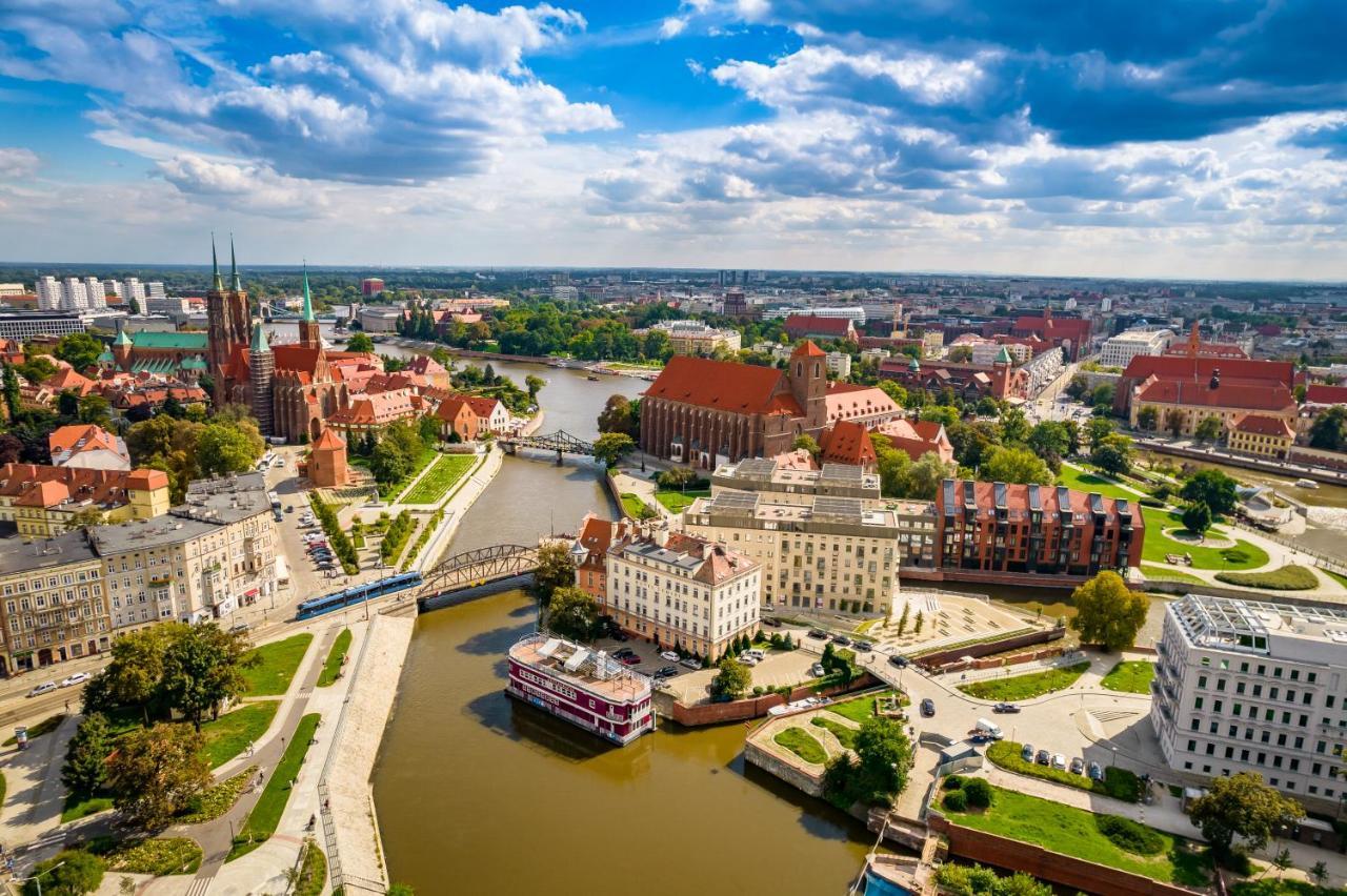 Great Polonia River Boat Apartments Wrocław Exterior foto