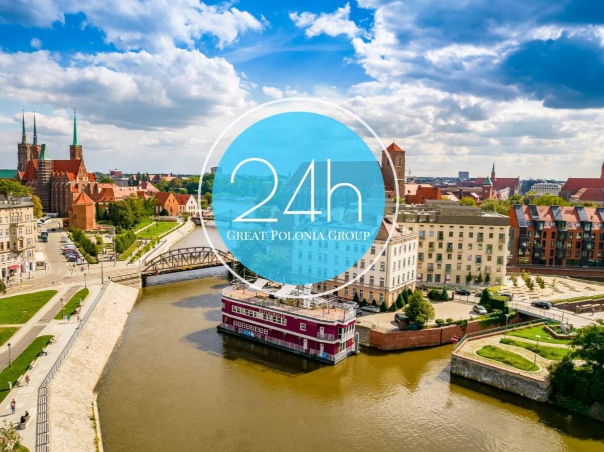 Great Polonia River Boat Apartments Wrocław Exterior foto