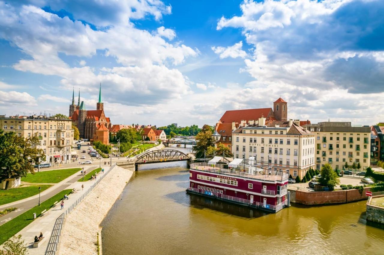 Great Polonia River Boat Apartments Wrocław Exterior foto