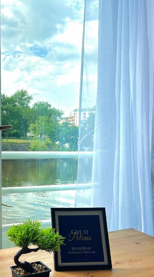 Great Polonia River Boat Apartments Wrocław Exterior foto