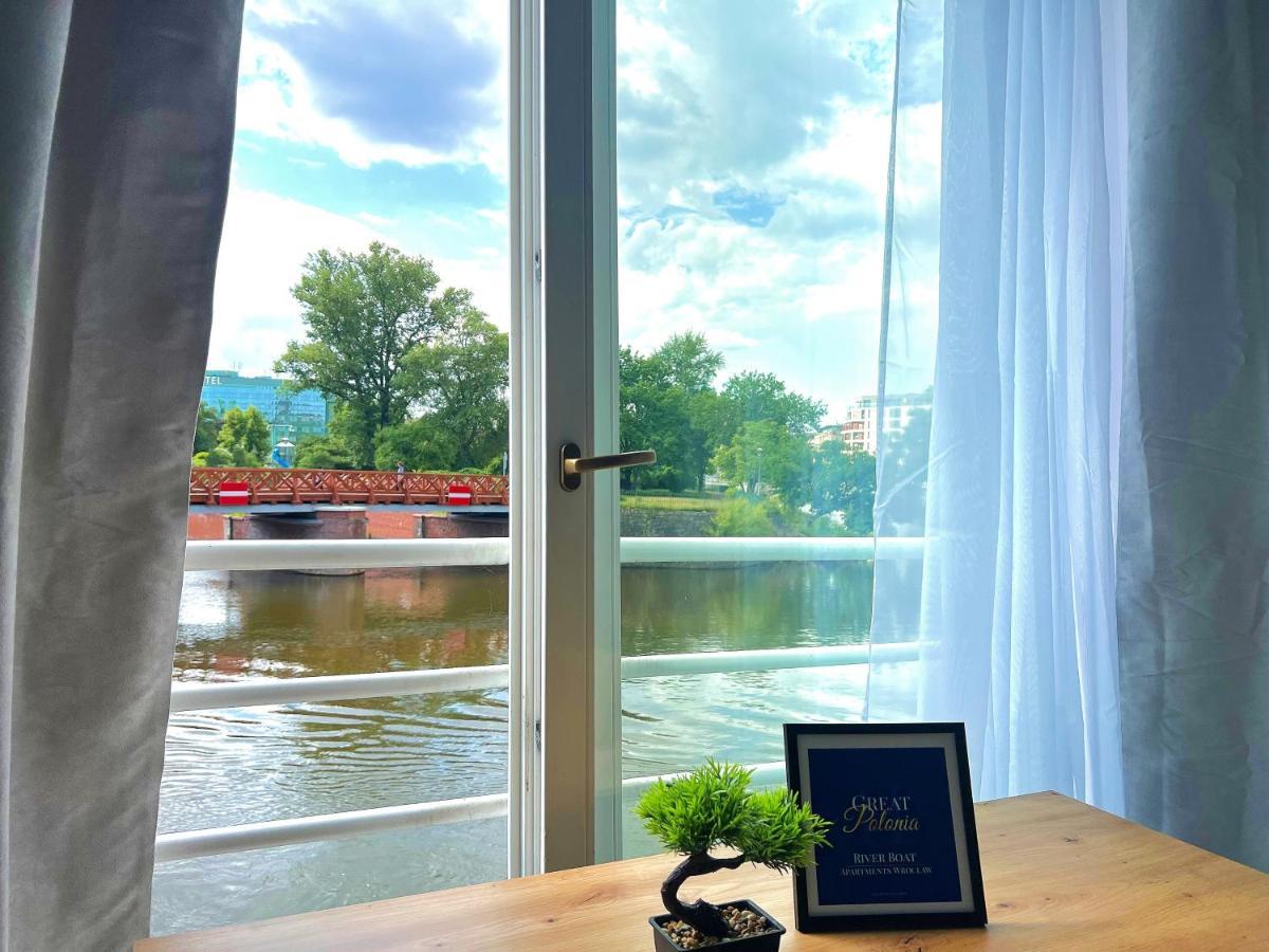 Great Polonia River Boat Apartments Wrocław Exterior foto